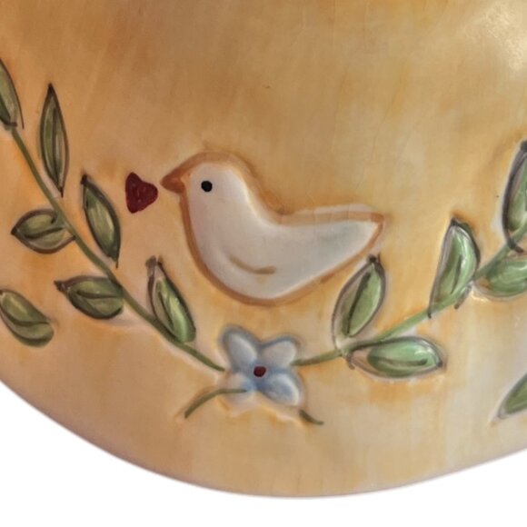 RUSS BERRIE Handpainted Angel Scented Wax Warmer or Candle Holder Vintage Dove - Picture 5 of 11
